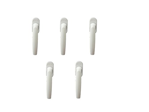 HOPPE Fenstergriff/-Olive Secuslik Atlanta weiß 5 Stück –Aluminium weiß – inkl. Befestiungsschrauben 10 Stück für Dreh-/Kippfenster mit UPR Logo HOPPE Fenstergriff/-Olive Secuslik Atlanta weiß 5 Stück –Aluminium weiß – inkl. Befestiungsschrauben 10 Stück für Dreh-/Kippfenster mit UPR Logo von HOPPE