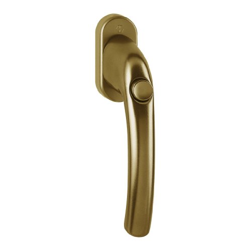 HOPPE Fenstergriff duraplus Tôkyô in Aluminium bronze (mit Druckknopf) von HOPPE