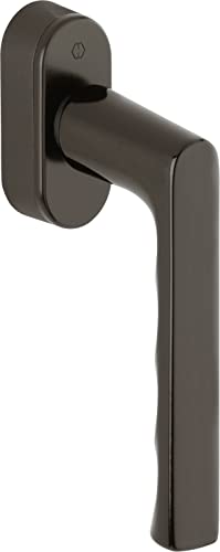 HOPPE HAMBURG Fenstergriff SecuForte+VarioFit 90° 7x32-42mm braun RAL 8707 Ref. 11701365 von HOPPE