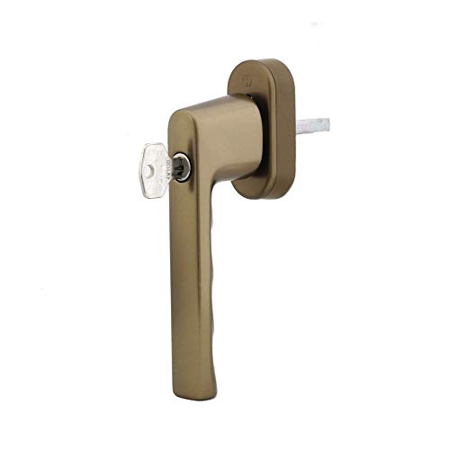 HOPPE Hamburg Fenstergriff 0700S/UD9020-F4 Aluminium Bronze von HOPPE