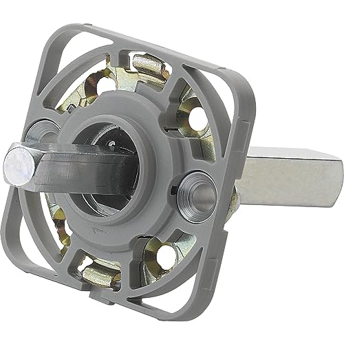 HOPPE Montagemodul UP52/RFL eckig - Türgriff Rosette VK 10/72mm Stahl alufarbig, Aluminum von HOPPE