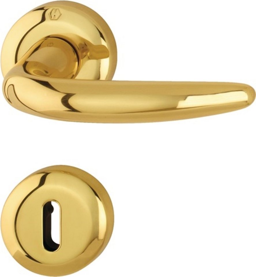 HOPPE Rosette HOPPE 2736118 Rosettengarnitur Atlanta M1530/23KV/23KVS Messing F77-R von HOPPE