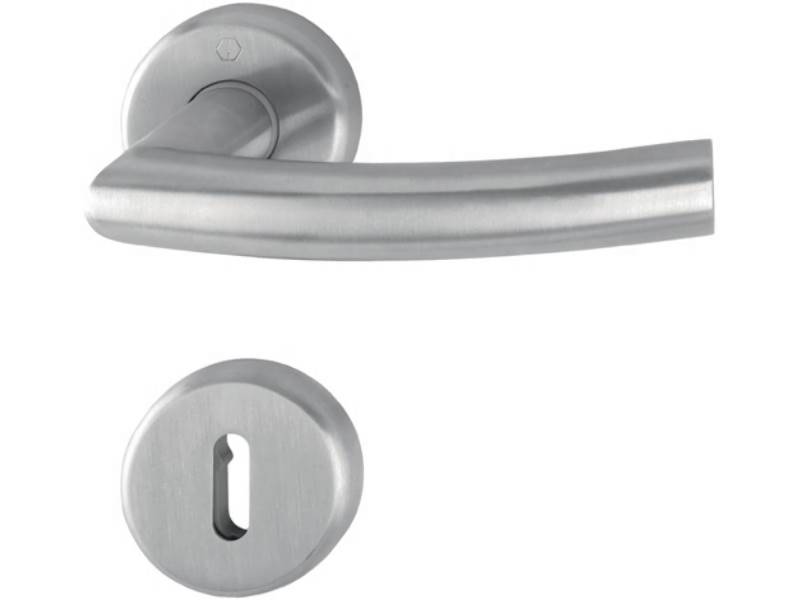 HOPPE Rosette HOPPE 3082380 Rosettengarnitur Narvik E1430ZP/17KV/17KVS Edelstahl F69 von HOPPE