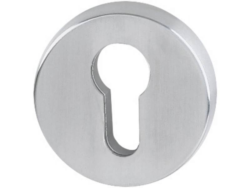 HOPPE Rosette HOPPE 8092371 Schutzrosette E42NSA Edelstahl F69 rund ohne Zylinderabd von HOPPE