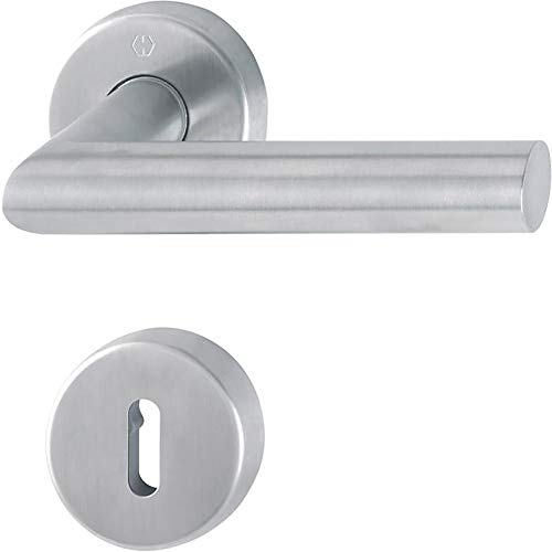 HOPPE Rosetten-Garnitur Ams.E1400/42H/42HKVS VA F69 rd.PZ DIN L/R D/D HOPPE Rosetten-Garnitur Ams.E1400/42H/42HKVS VA F69 rd.PZ DIN L/R D/D von HOPPE