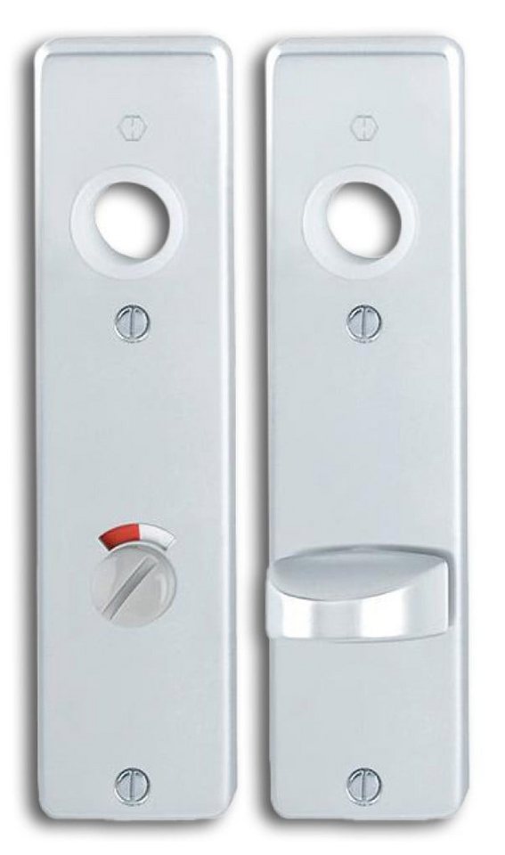 HOPPE Türgriff HOPPE Zimmertürkurzschild 202KP RW 202KP/78mm WC F1, 0 von HOPPE