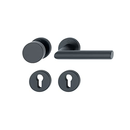 HOPPE Wechselgarnitur mit Rosetten Amsterdam E58/42KV/42KVS/1400Z, Schwarz HOPPE Wechselgarnitur mit Rosetten Amsterdam E58/42KV/42KVS/1400Z, Schwarz von HOPPE