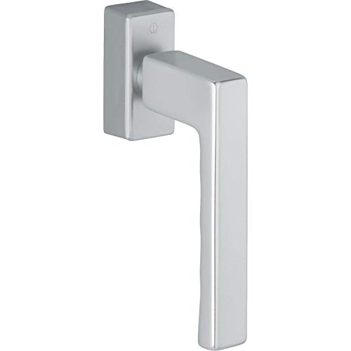 Hoppe 11735880 Fenstergriff Toulon-Secu Forte, 90°, VK 32-42, Silber eloxiert, von HOPPE