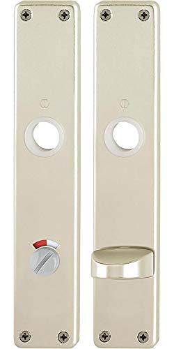 Hoppe Bad/WC-Langschild, Paar Aluminium 202SP von HOPPE