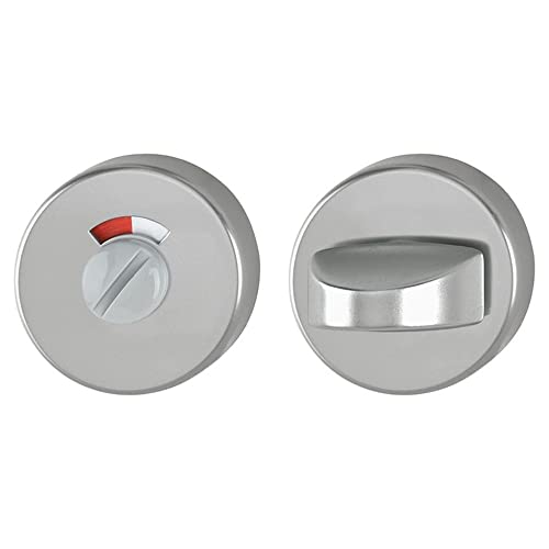 Hoppe Bad/WC-Rosette mit rot/weiß-Scheibe, Paar Aluminium 42KVS Hoppe Bad/WC-Rosette mit rot/weiß-Scheibe, Paar Aluminium 42KVS von HOPPE