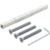 Hoppe Befestigungsset mit Schnellstift passend zur Sicherheits-Drückergarnitur Türstärke 112-117mm Hoppe Befestigungsset mit Schnellstift passend zur Sicherheits-Drückergarnitur Türstärke 112-117mm von HOPPE