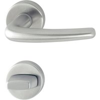 Hoppe - Drückergarnitur denver - auf Rosette wc, Edelstahl Hoppe - Drückergarnitur denver - auf Rosette wc, Edelstahl von HOPPE