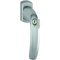 Hoppe DK-Fenstergriff, abschl, mit Druckzyl, VK7, ALU, 0810S/U10, New York, Secu100, mit Stift, F9 von HOPPE