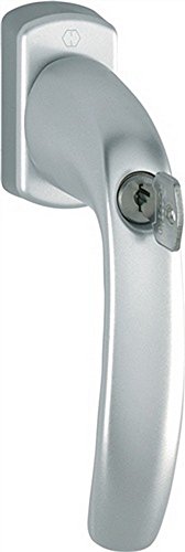 Hoppe Fenstergriff NY 0810S/U10 TBT1 Alu.F9016 32mm abschl. von HOPPE