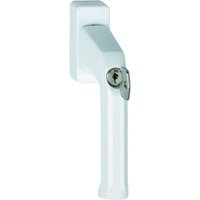 DK-Fenstergriff, abschl, Druckzyl, VK7, alu, 013S/U34, London, Secu100, mit VKstift, F9016 - Hoppe von HOPPE