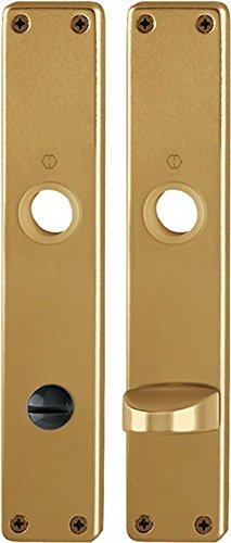 Hoppe Langschild-Paar 202SP F4/bronzef. F4 Bad SK/OL 78mm Hoppe Langschild-Paar 202SP F4/bronzef. F4 Bad SK/OL 78mm von HOPPE