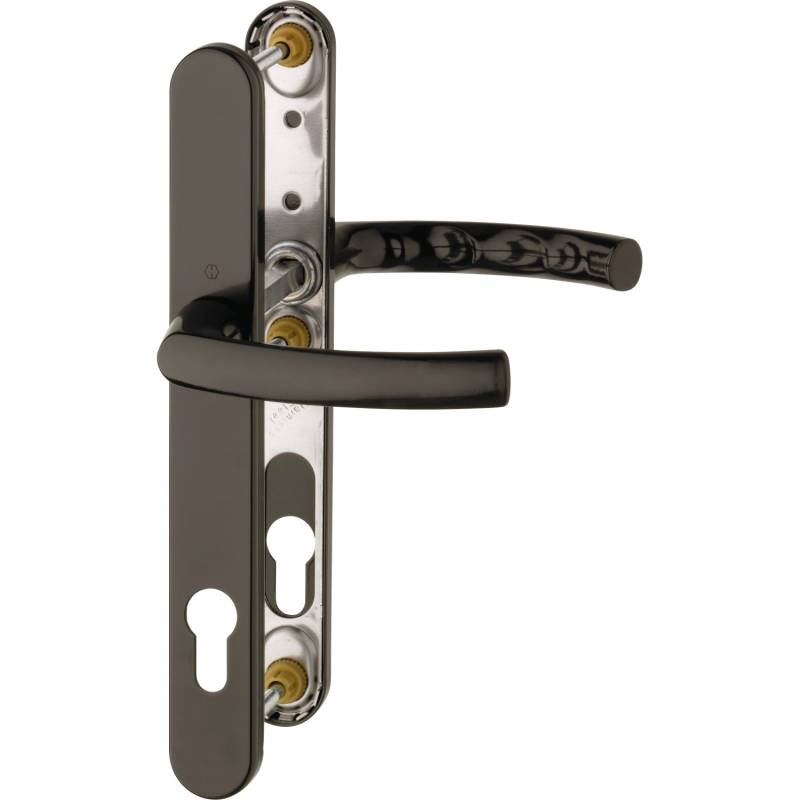 Hoppe Profiltür-Garnitur Lima Aluminium Braun von HOPPE
