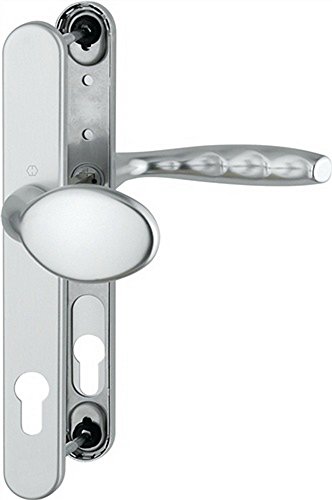 Hoppe Profiltür-Garnitur NY 76G/3346/1810 Alu.F1 PZ f.TS 57-62mm von HOPPE