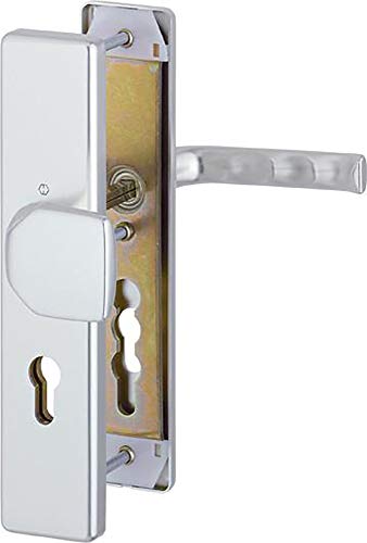 Hoppe Schutzgarnitur London 61G/2221/2210/113 Alu.F2 72mm 42-47mm von HOPPE