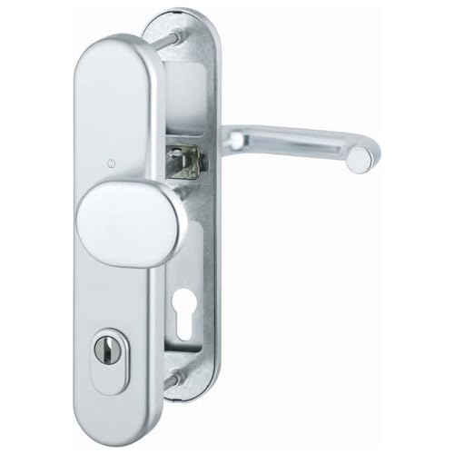 Hoppe Schutzgarnitur Paris 86G/3332ZA/3310/138L Alu.F2 72mm 42-47mm von HOPPE