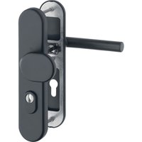 Hoppe - Sicherheits-Wechselgarnitur amsterdam, PZ88, für Türstärke 42-52 mm, Kernziehschutz, RC3, schwarz matt önorm Hoppe - Sicherheits-Wechselgarnitur amsterdam, PZ88, für Türstärke 42-52 mm, Kernziehschutz, RC3, schwarz matt önorm von HOPPE