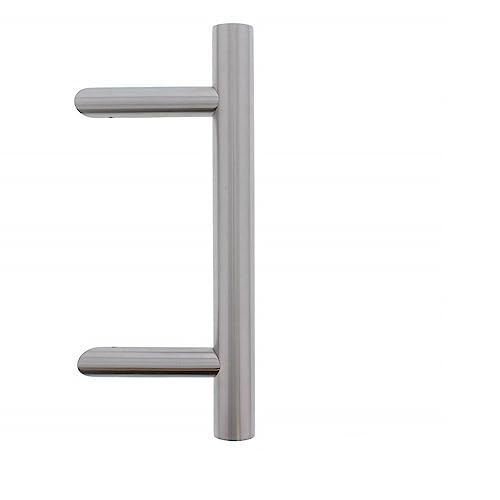 HOPPE Stoßgriff Stangengriff Bügelgriff Haustürgriff Edelstahl 400/300 mm E5012 von HOPPE