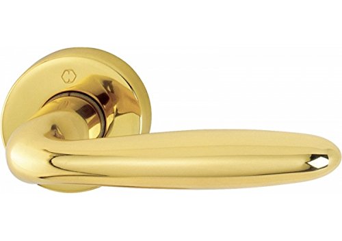 Hoppe Verona Rosettengriff Messing poliert Hoppe Verona Rosettengriff Messing poliert von HOPPE