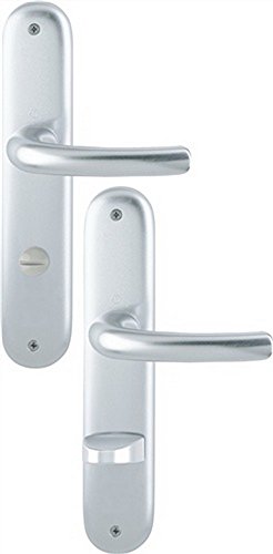 Langschild-Drückergrt.Tokyo 1710/273P DIN EN 1906 SK/OL VK 8mm Entf.78mm Alu F1 Langschild-Drückergrt.Tokyo 1710/273P DIN EN 1906 SK/OL VK 8mm Entf.78mm Alu F1 von HOPPE