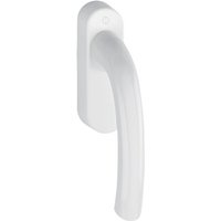 [NEUWERTIG] B-Ware Hoppe Fenstergriff Griff E Fenstergriff En Ocean Aluminium Verkehrsweiß 32 42mm von HOPPE