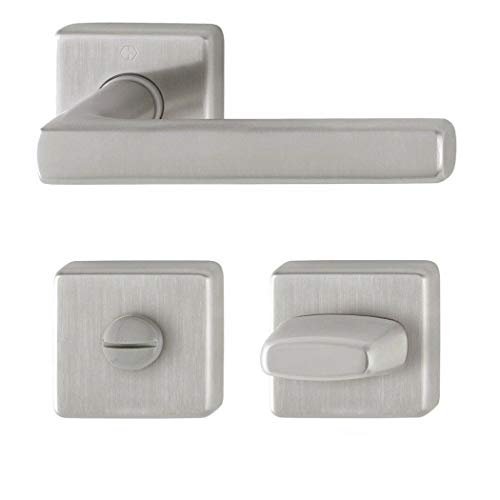 HOPPE Rosettengrt.Dallas E1643Z/52KV/52KVS VA F69 eck.SK/OL DIN L/R D/D von HOPPE