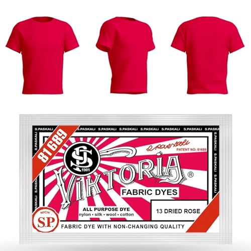 VIKTORIA Textilfarbe waschmaschinenfest (59 FARBEN) - stofffarbe, färbemittel textilien, stofffarben waschfest, textil farbe, kleidung färben von HOPS