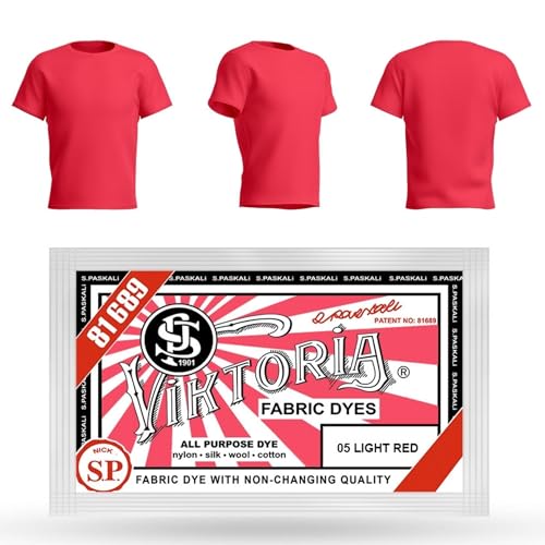 VIKTORIA Textilfarbe waschmaschinenfest (59 FARBEN) - stofffarbe, färbemittel textilien, stofffarben waschfest, textil farbe, kleidung färben von HOPS