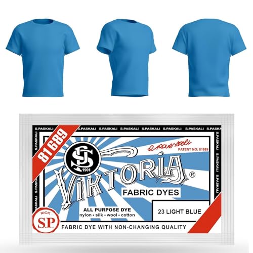 VIKTORIA Textilfarbe waschmaschinenfest (59 FARBEN) - stofffarbe, färbemittel textilien, stofffarben waschfest, textil farbe, kleidung färben von HOPS
