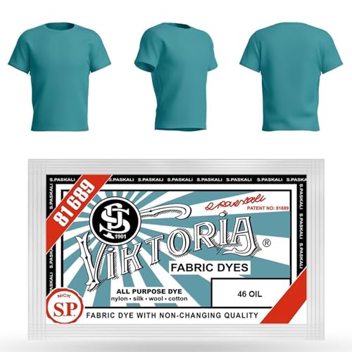VIKTORIA Textilfarbe waschmaschinenfest (59 FARBEN) - stofffarbe, färbemittel textilien, stofffarben waschfest, textil farbe, kleidung färben von HOPS