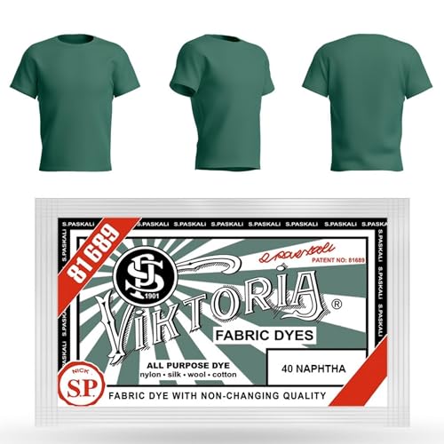 VIKTORIA Textilfarbe waschmaschinenfest (59 FARBEN) - stofffarbe, färbemittel textilien, stofffarben waschfest, textil farbe, kleidung färben von HOPS