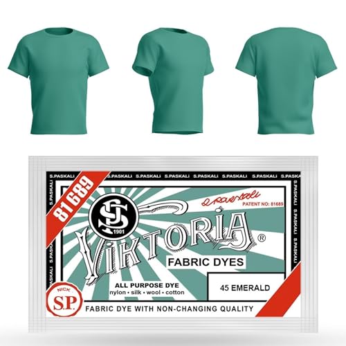 VIKTORIA Textilfarbe waschmaschinenfest (59 FARBEN) - stofffarbe, färbemittel textilien, stofffarben waschfest, textil farbe, kleidung färben von HOPS