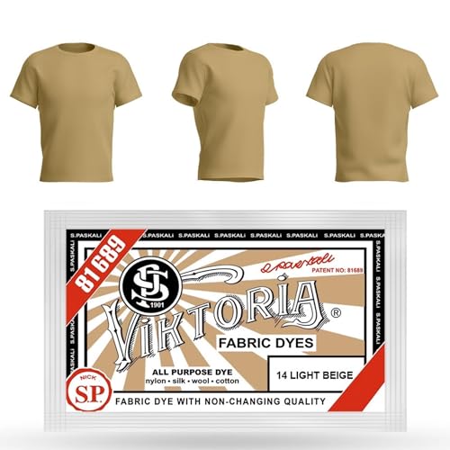 VIKTORIA Textilfarbe waschmaschinenfest (59 FARBEN) - stofffarbe, färbemittel textilien, stofffarben waschfest, textil farbe, kleidung färben von HOPS