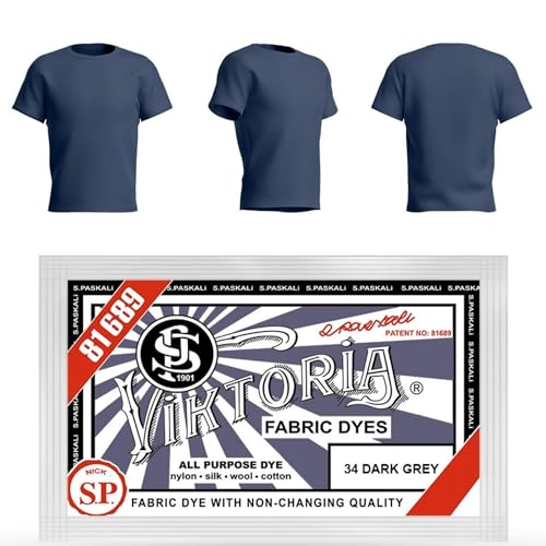 VIKTORIA Textilfarbe waschmaschinenfest (59 FARBEN) - stofffarbe, färbemittel textilien, stofffarben waschfest, textil farbe, kleidung färben von HOPS