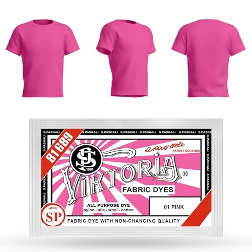 VIKTORIA Textilfarbe waschmaschinenfest (59 FARBEN) - stofffarbe, färbemittel textilien, stofffarben waschfest, textil farbe, kleidung färben von HOPS