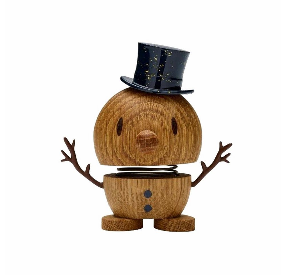 HOPTIMIST Dekofigur Small Snowman Oak von HOPTIMIST