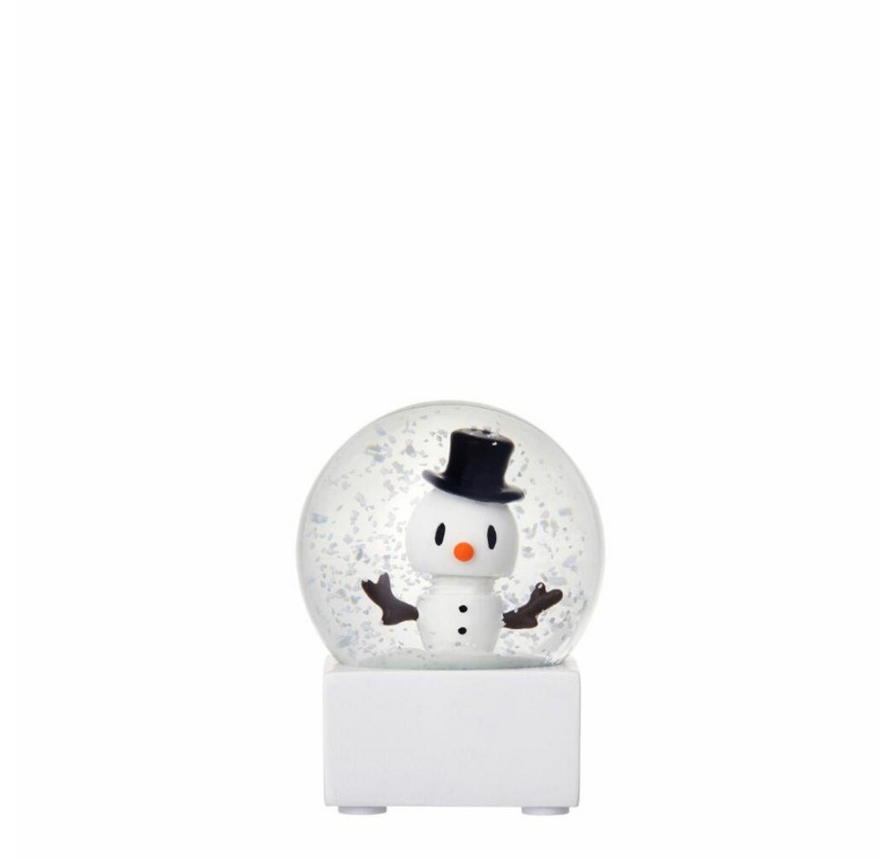HOPTIMIST Dekofigur Small Snowman Snow Globe von HOPTIMIST