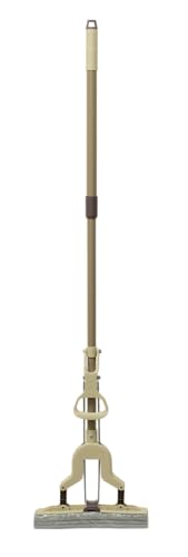 Horecano PVA Teleskop-Wischmop | 125x28cm | mit austauschbarem Kopf | Bodenwischer Faltbar (Butterfly Yellow) von HORECANO