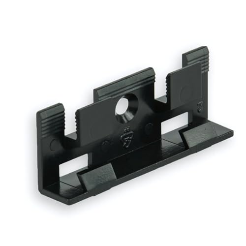 HORI Befestigungsclips Nr. 5 für Sockelleisten – stabile Montageclips für verdeckte Wandbefestigung in verschiedenen Größen, passend für Leisten in Weiß RAL9010 foliert Zubehör: Befestigungsclip Nr. 5 von HORI