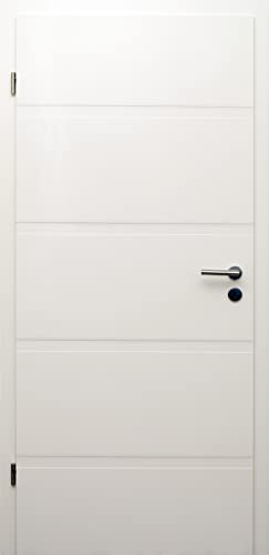 HORI® Zimmertür I Innentüre passend für alle Standard-Zargen mit DIN Größe I 1985 x 735 mm I DIN Links von HORI