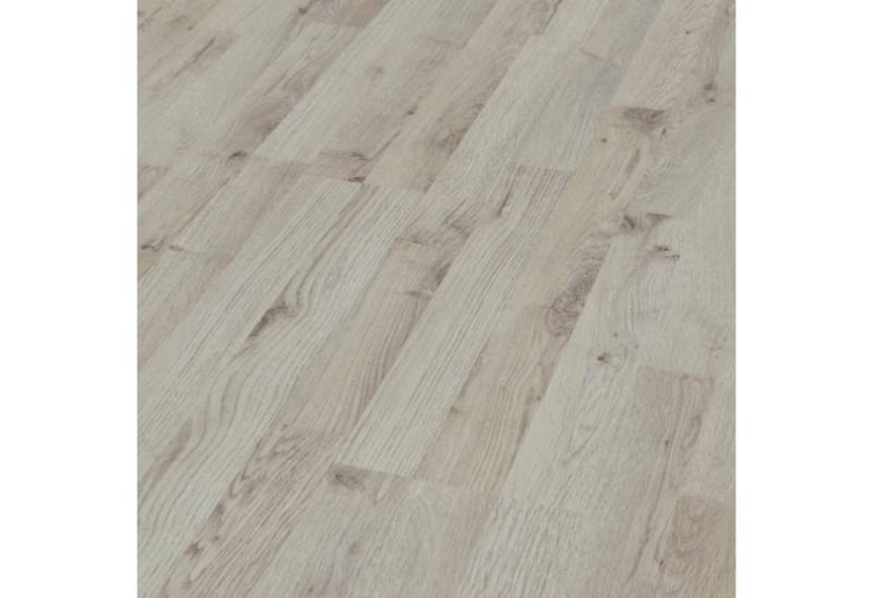 HORI Laminat HORI Laminat Holz, Boden für Wohnräume, einfache Verlegung langlebig, 11 St., Laminat Eiche mit HDF-Trägerplatte, Easy Sommer, Der blaue Engel von HORI
