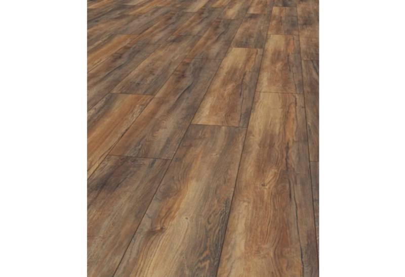 HORI Laminat HORI Laminat Holz, Boden für Wohnräume, einfache Verlegung langlebig, 8 St., Laminat Eiche mit HDF-Trägerplatte, Profi Exclusiv, Der blaue Engel von HORI