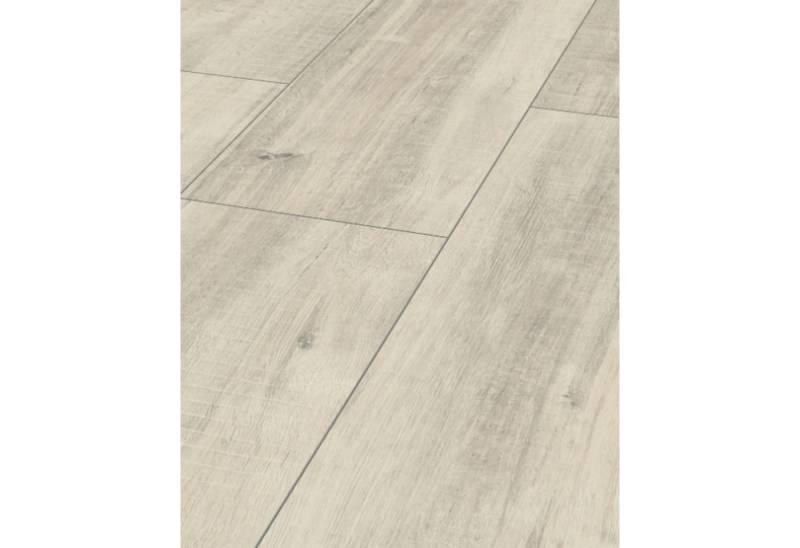 HORI Laminat HORI Laminat Holz, Boden für Wohnräume, einfache Verlegung langlebig, 5 St., Laminat Eiche mit HDF-Trägerplatte, schwimmende Verlegung von HORI
