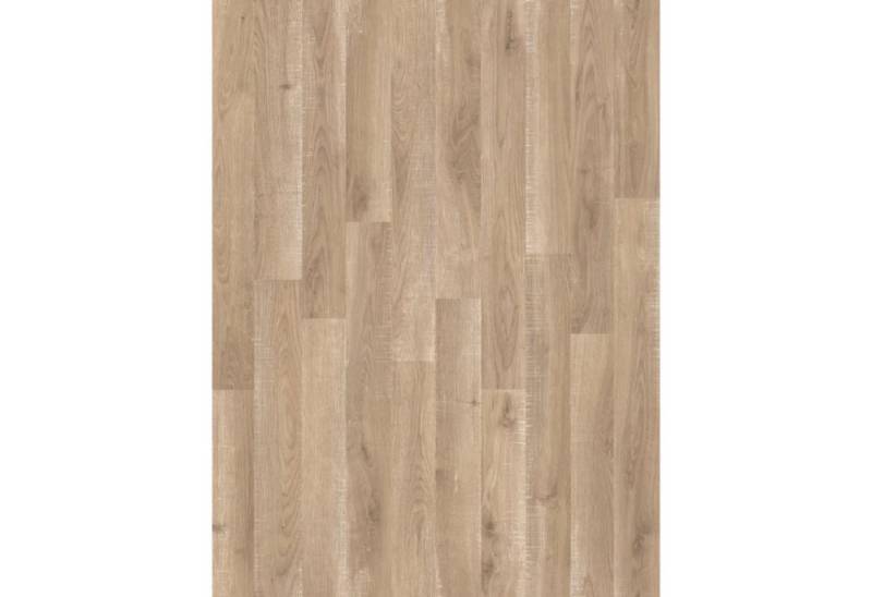 HORI Laminat HORI Laminat Holz, Boden für Wohnräume, einfache Verlegung langlebig, 8 St., Laminat Eiche mit HDF-Trägerplatte, Prämium gesägt, Der blaue Engel von HORI