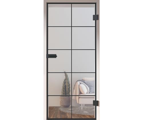 HORI Loft Glastür aus ESG-Sicherheitsglas: Modernes quadratisches Design Glastür Innentür für Wohnräume als stilvoller Raumteiler oder Raumtrenner – Unsere hochwertige Tür aus Klarglas 1972 x 834 HORI Loft Glastür aus ESG-Sicherheitsglas: Modernes quadratisches Design Glastür Innentür für Wohnräume als stilvoller Raumteiler oder Raumtrenner – Unsere hochwertige Tür aus Klarglas 1972 x 834 von HORI