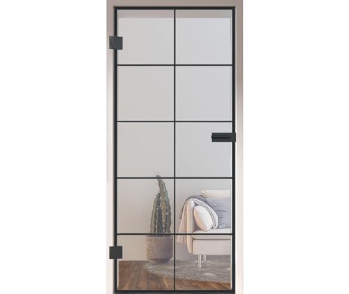 HORI Loft Glastür aus ESG-Sicherheitsglas: Modernes quadratisches Design Glastür Innentür für Wohnräume als stilvoller Raumteiler oder Raumtrenner – Unsere hochwertige Tür aus Klarglas 1972 x 959 HORI Loft Glastür aus ESG-Sicherheitsglas: Modernes quadratisches Design Glastür Innentür für Wohnräume als stilvoller Raumteiler oder Raumtrenner – Unsere hochwertige Tür aus Klarglas 1972 x 959 von HORI